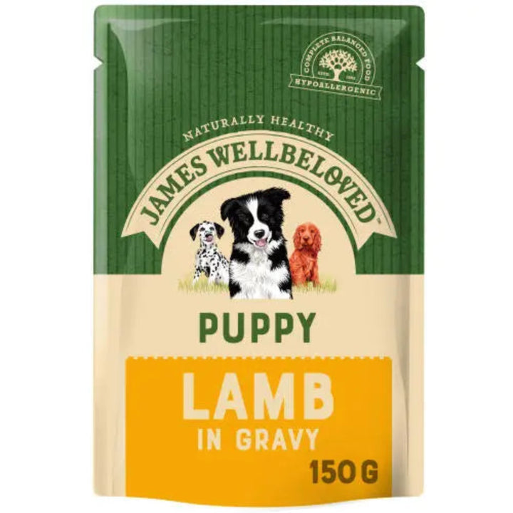 James Wellbeloved 150g Puppy Lamb Pouch
