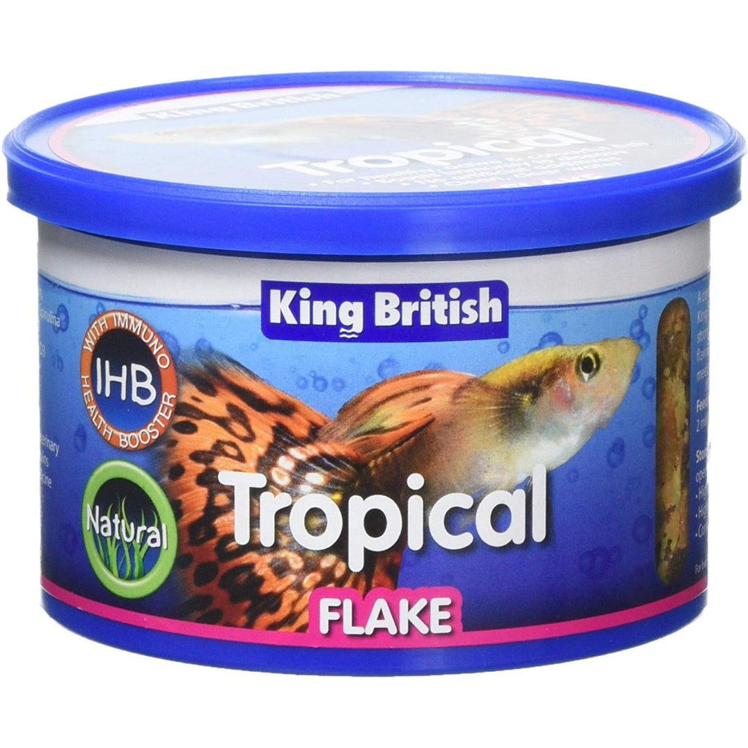 King-British Tropical Fish Flake Food