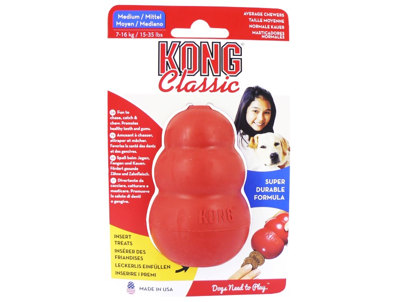 Kong Classic Dog Toy Red (Medium)