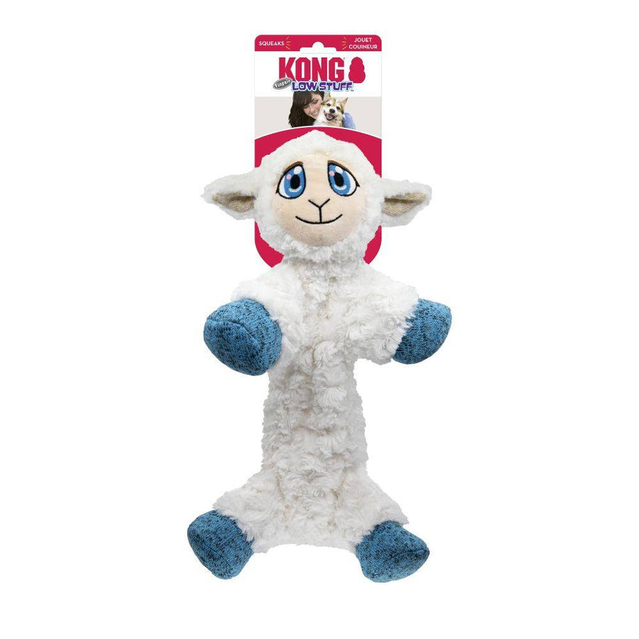 Kong Low Stuff Flopzie Lamb – Medium