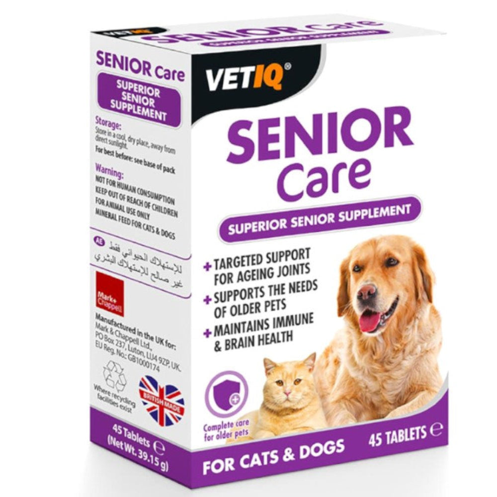 Vetiq Senior Care For Dogs 45 Tablets