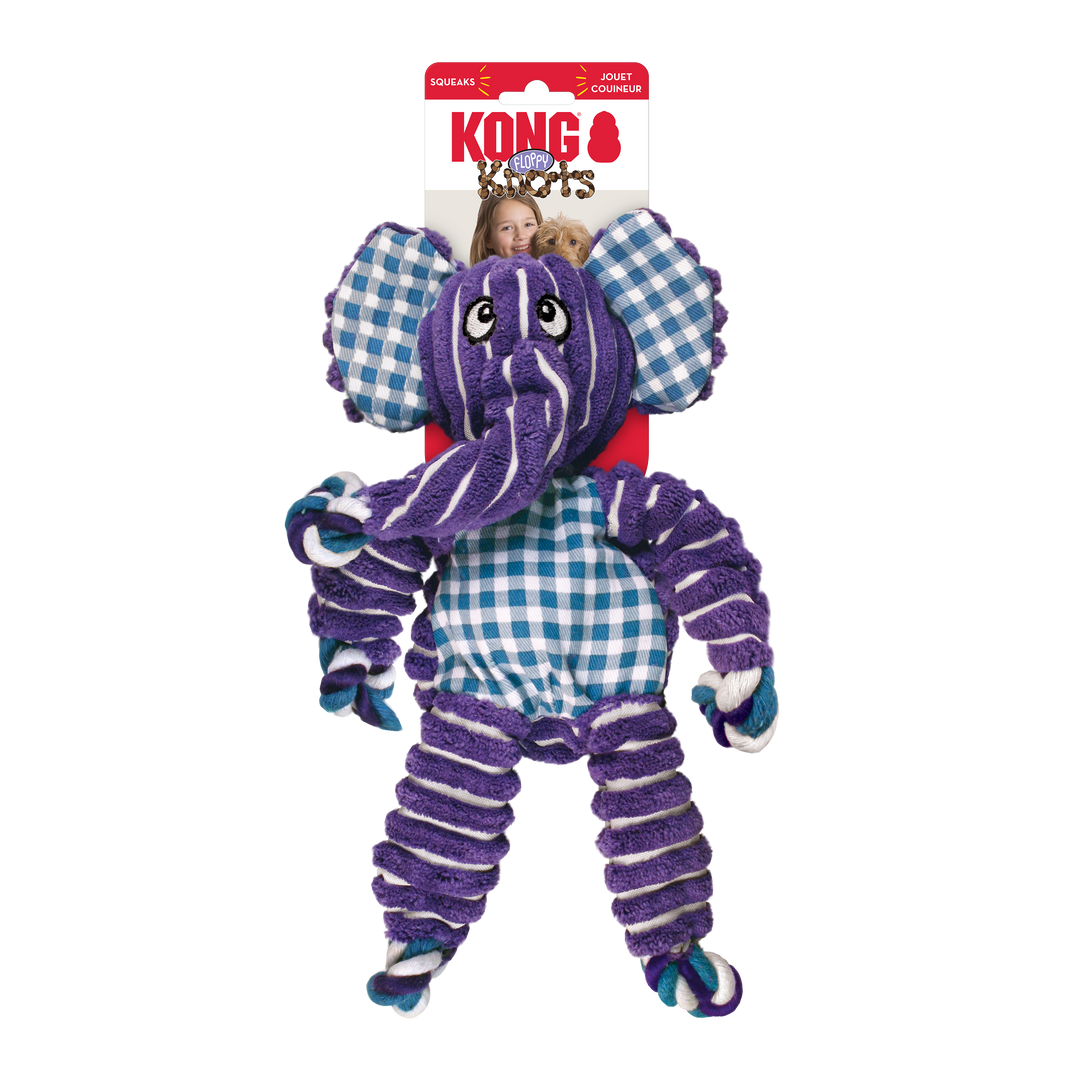 KONG  Floppy Knots Elephant