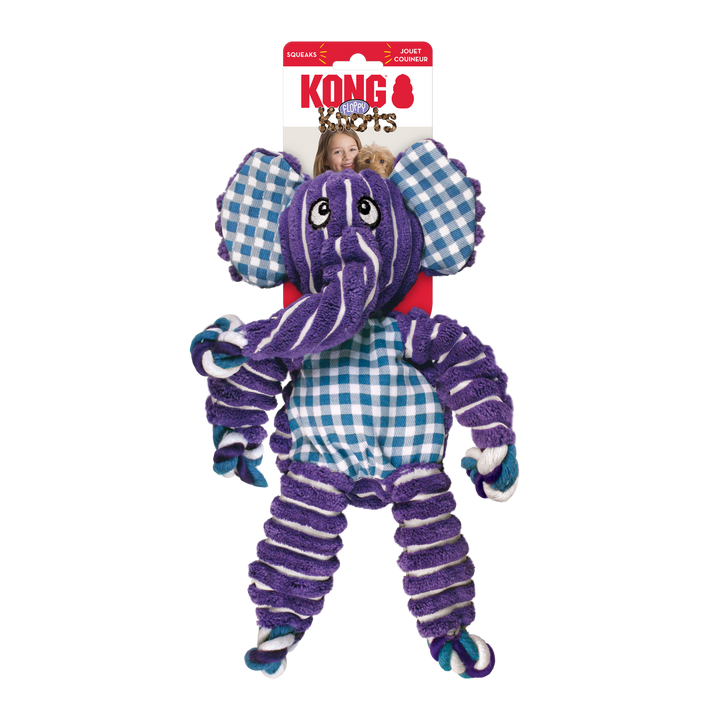 KONG  Floppy Knots Elephant