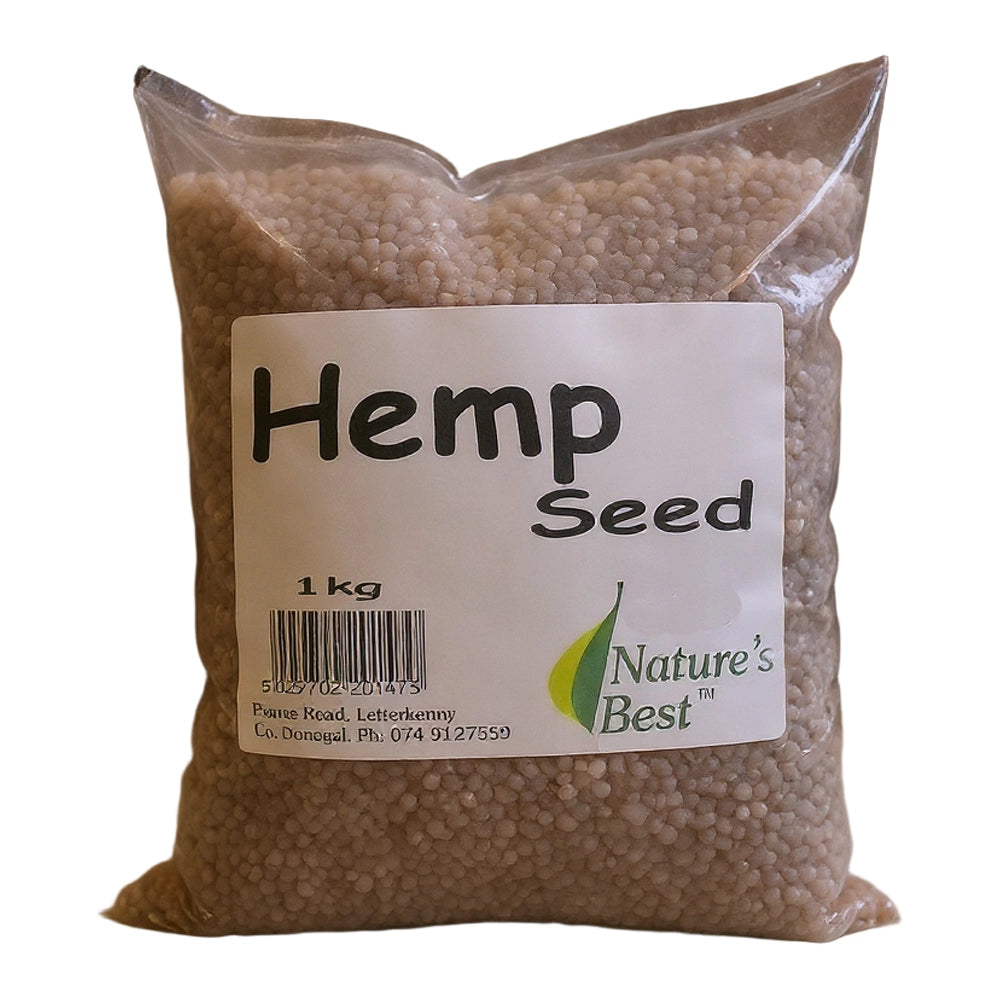 Natures Best Wild Bird Hemp Seed 1kg