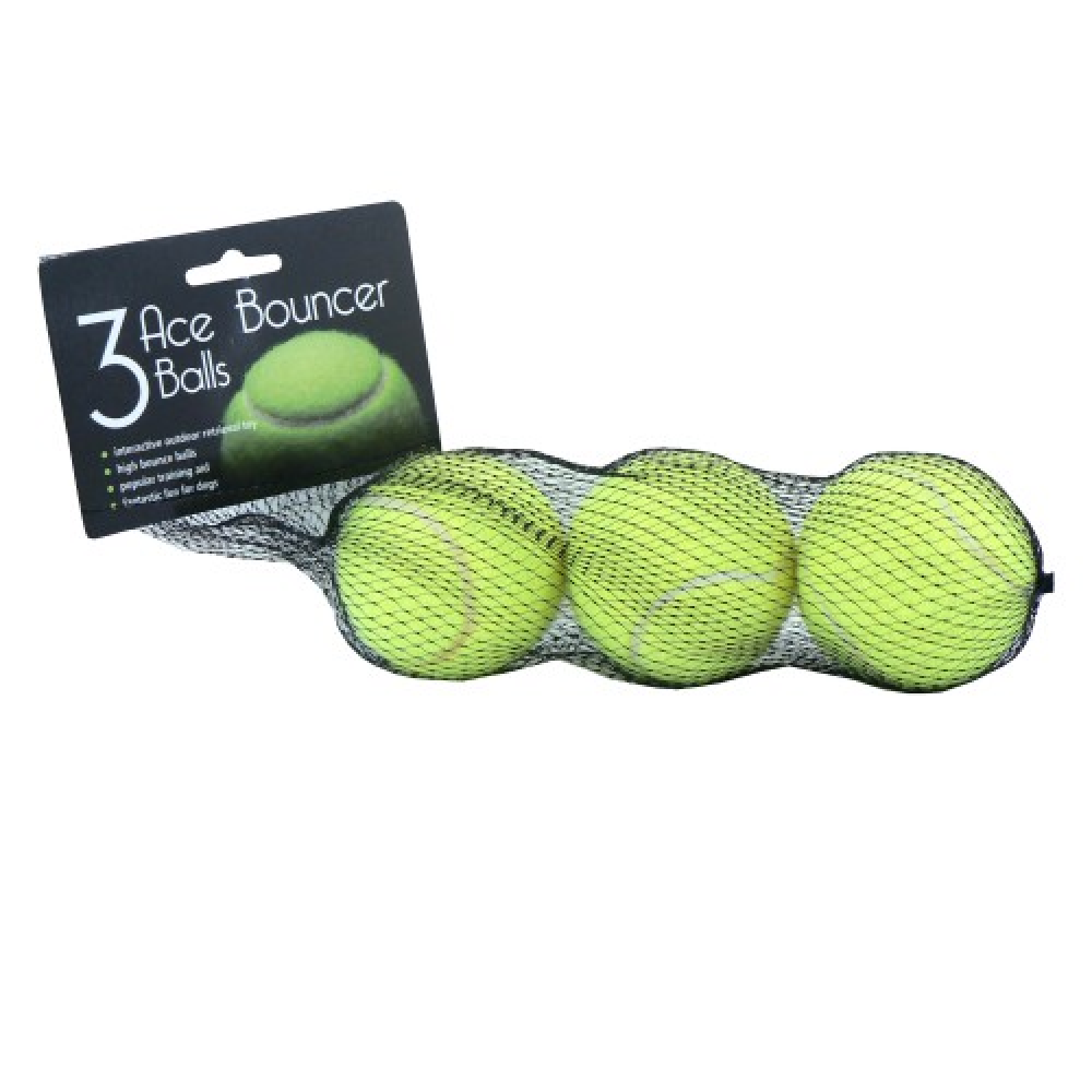 Ace Bounce 3pk Tennis Balls