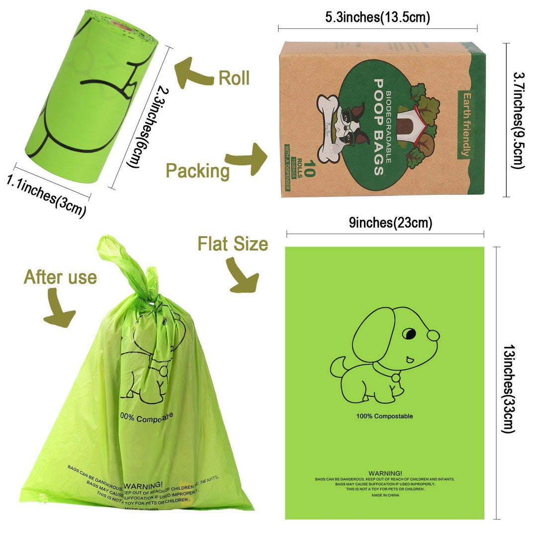 PawGuard PB808 corn starch compostable poop bag material