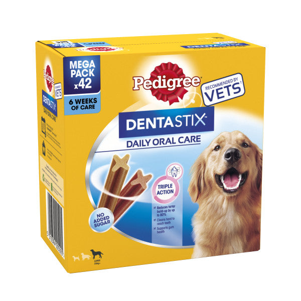 PEDIGREE DentaStix Daily Dental Chews Large Dog 42 Sticks