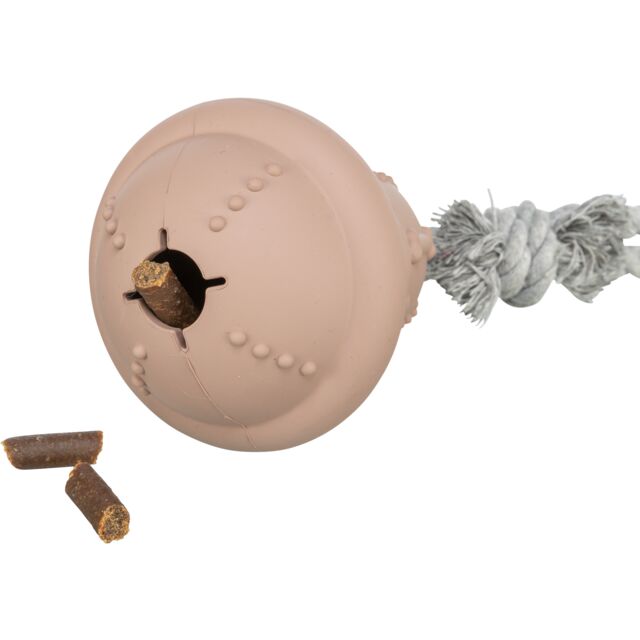 Trixie Christmas Rubber Bell with Rope