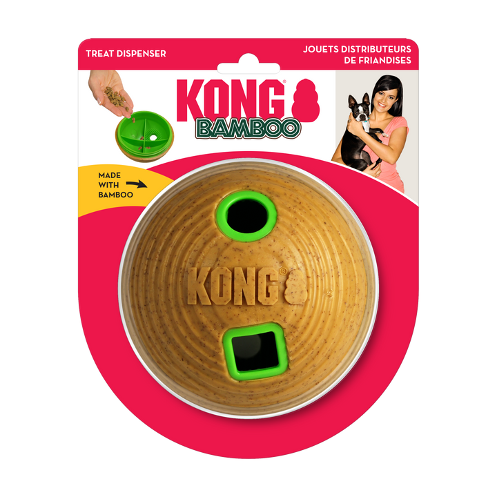 KONG  Bamboo Feeder Ball Medium