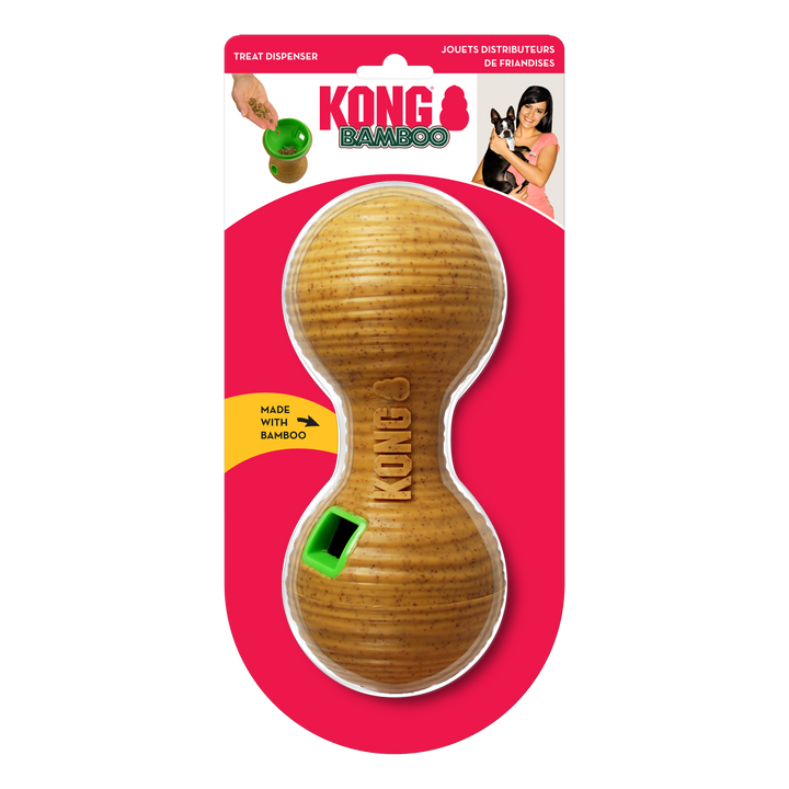 KONG  Bamboo Feeder Dumbell Medium
