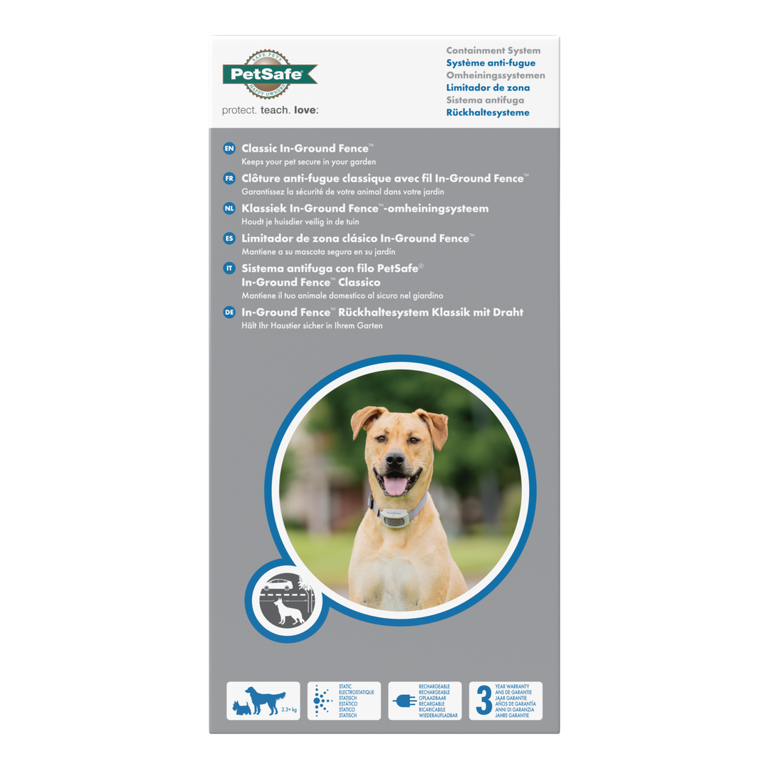 PetSafe Classic In-Ground Fence PIG19-17478 front of box