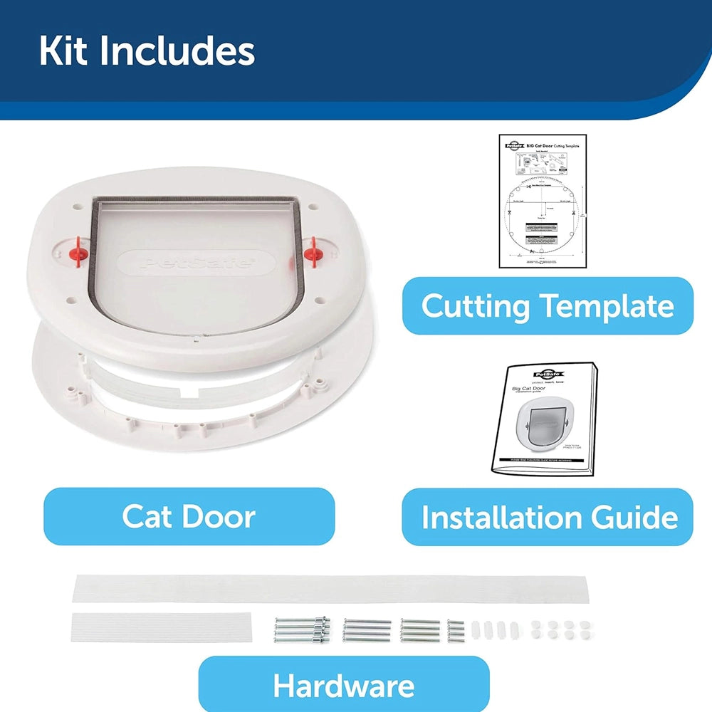 Petsafe Staywell Big Cat/Small Dog Pet Door – White