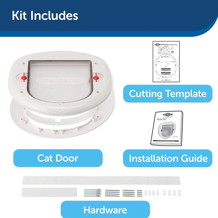 Petsafe Staywell Big Cat/Small Dog Pet Door – White