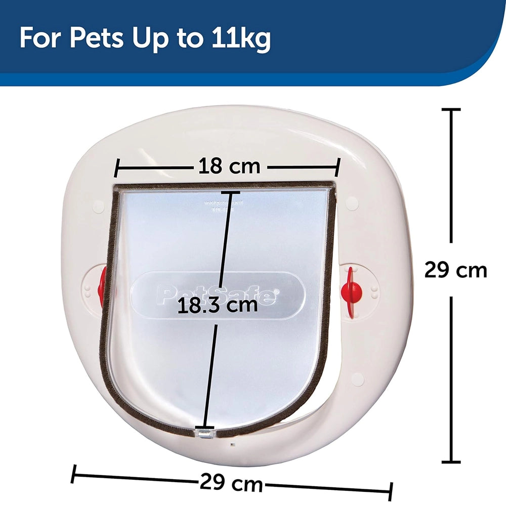 Petsafe Staywell Big Cat/Small Dog Pet Door – White