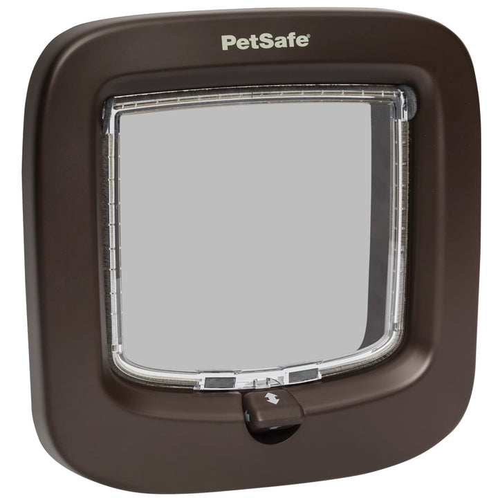 Petsafe Manual-Locking Cat Flap – Brown