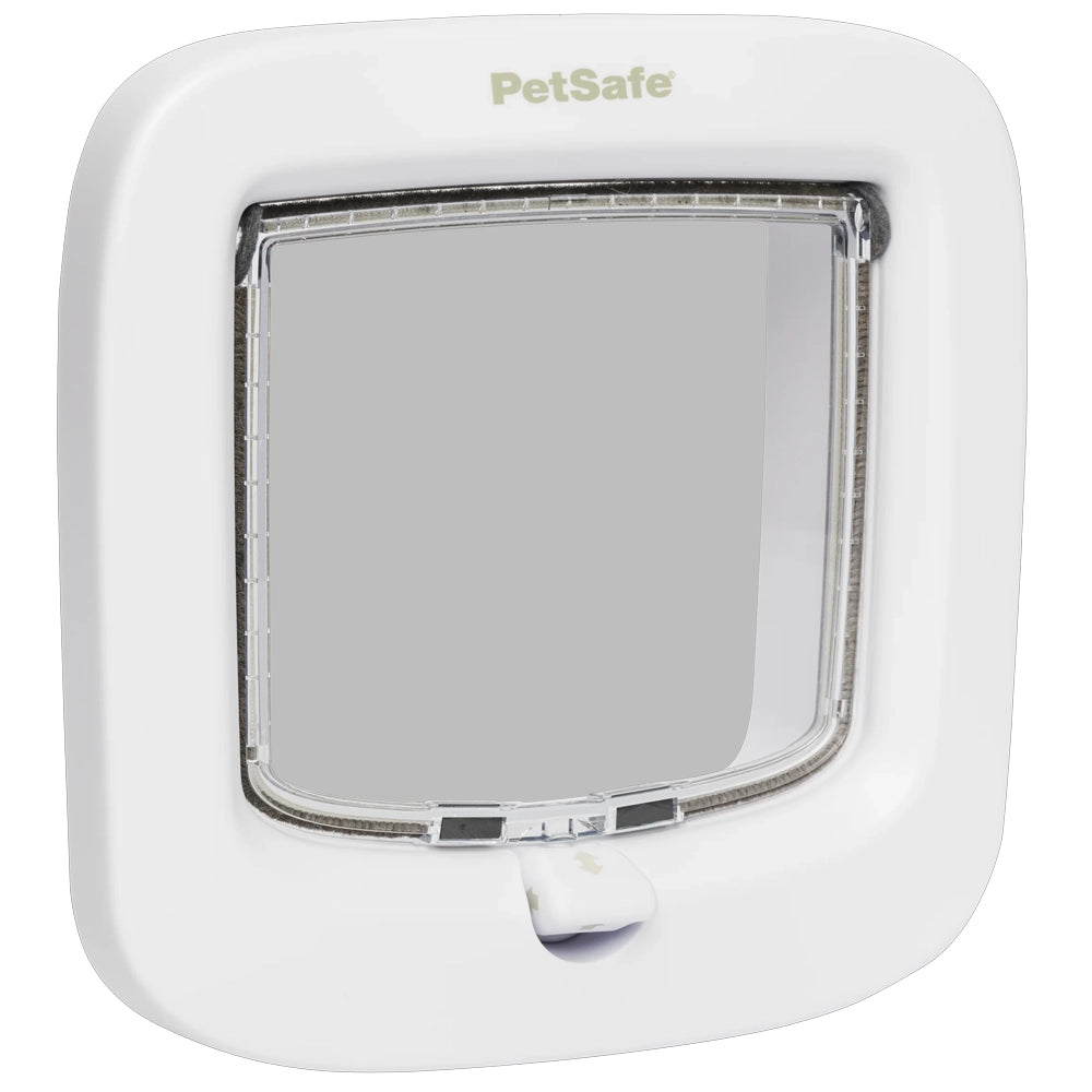 Petsafe Manual-Locking Cat Flap – White