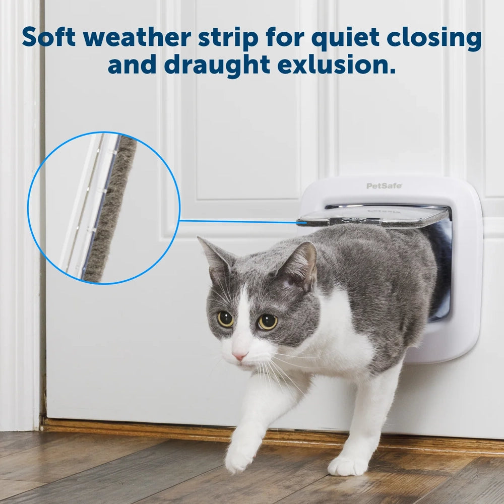 Petsafe Manual-Locking Cat Flap – Brown