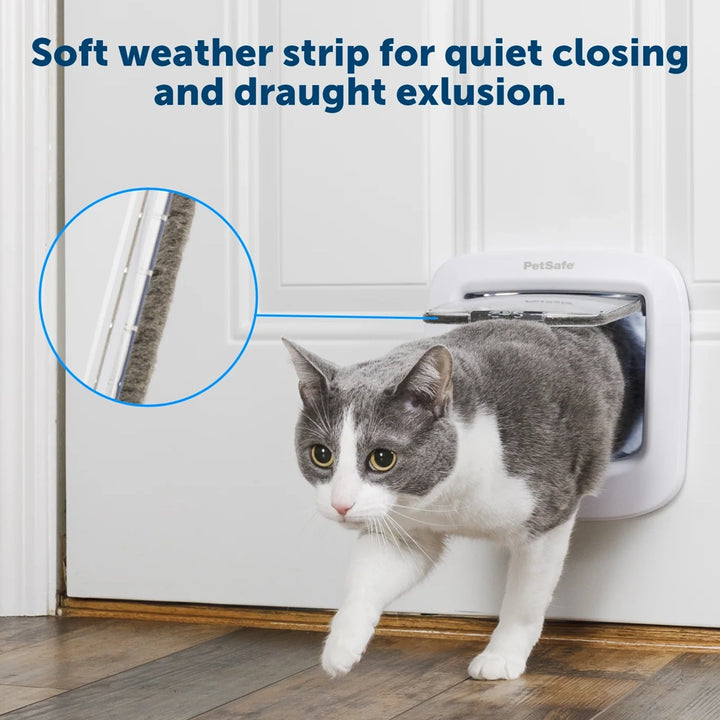 Petsafe Manual-Locking Cat Flap – Brown