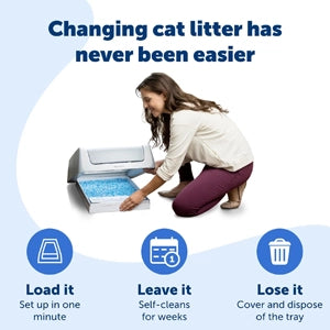 PetSafe ScoopFree Replacement Crystal Cat Litter Tray, 1 Pack