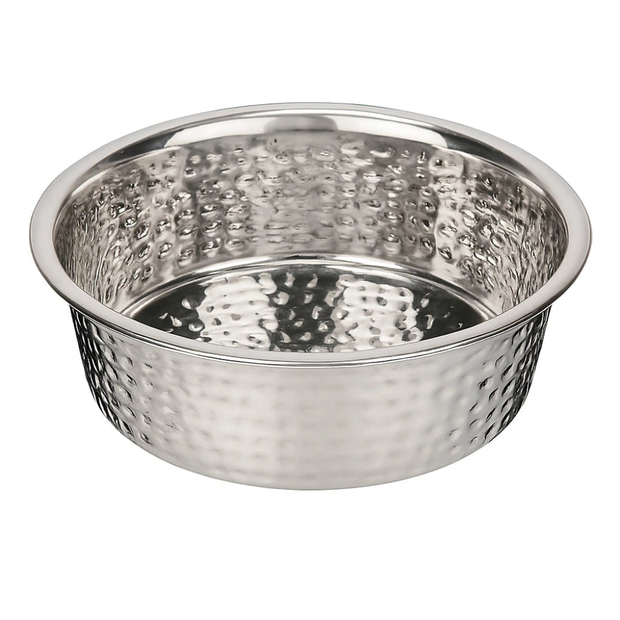 Stainless steel pet bowl