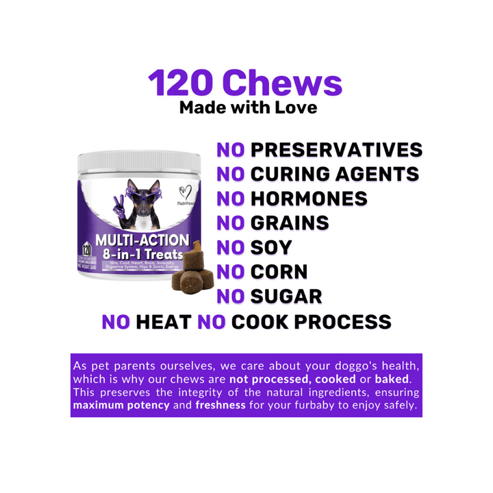 Nutripaw Multi-Action 8 in 1 Treats