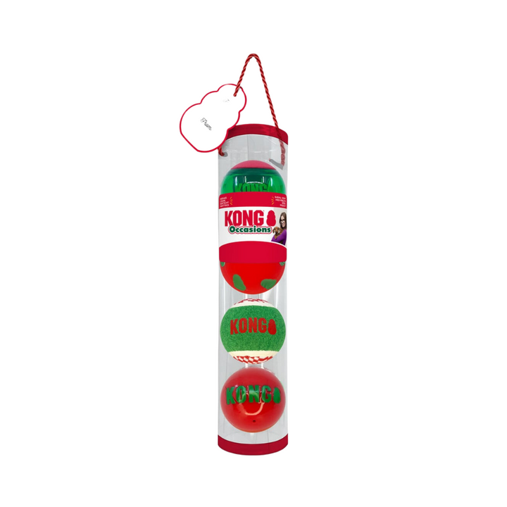 Kong Holiday Balls 4pk