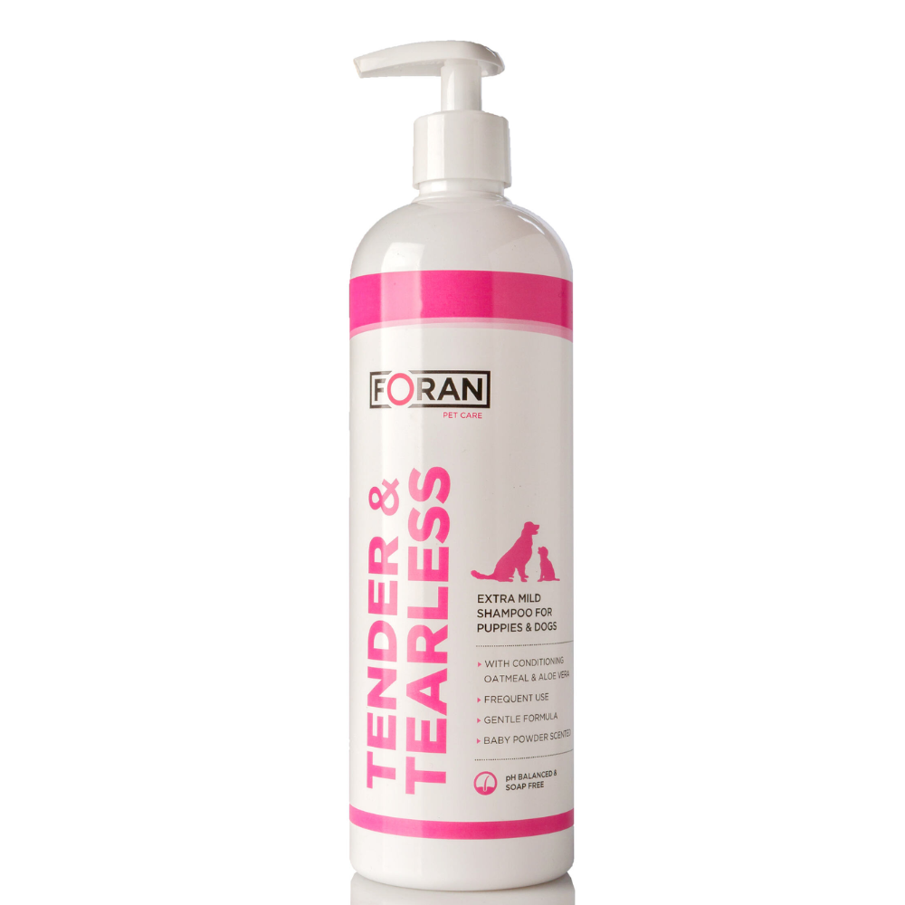 Foran Pet Care Tender and Tearless - Ultra Gentle Shampoo for Puppies and Sensitive Dogs