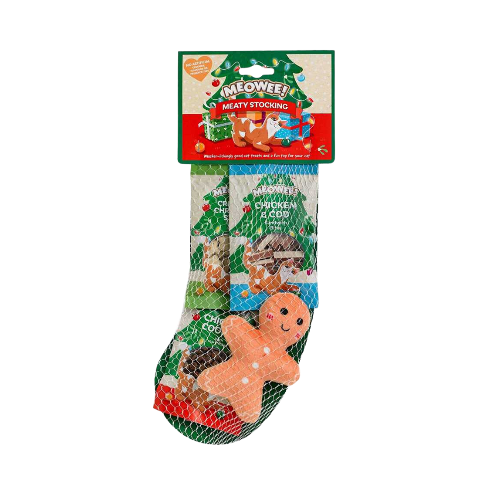 Cat Christmas Stocking