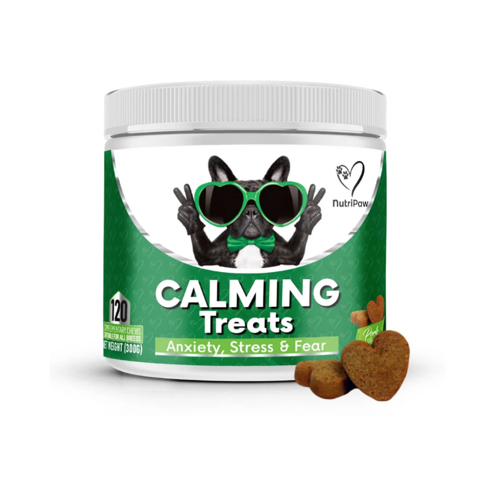 Nutripaw Calming Treats for Dogs for Anxiety, Stress and Fear ...
