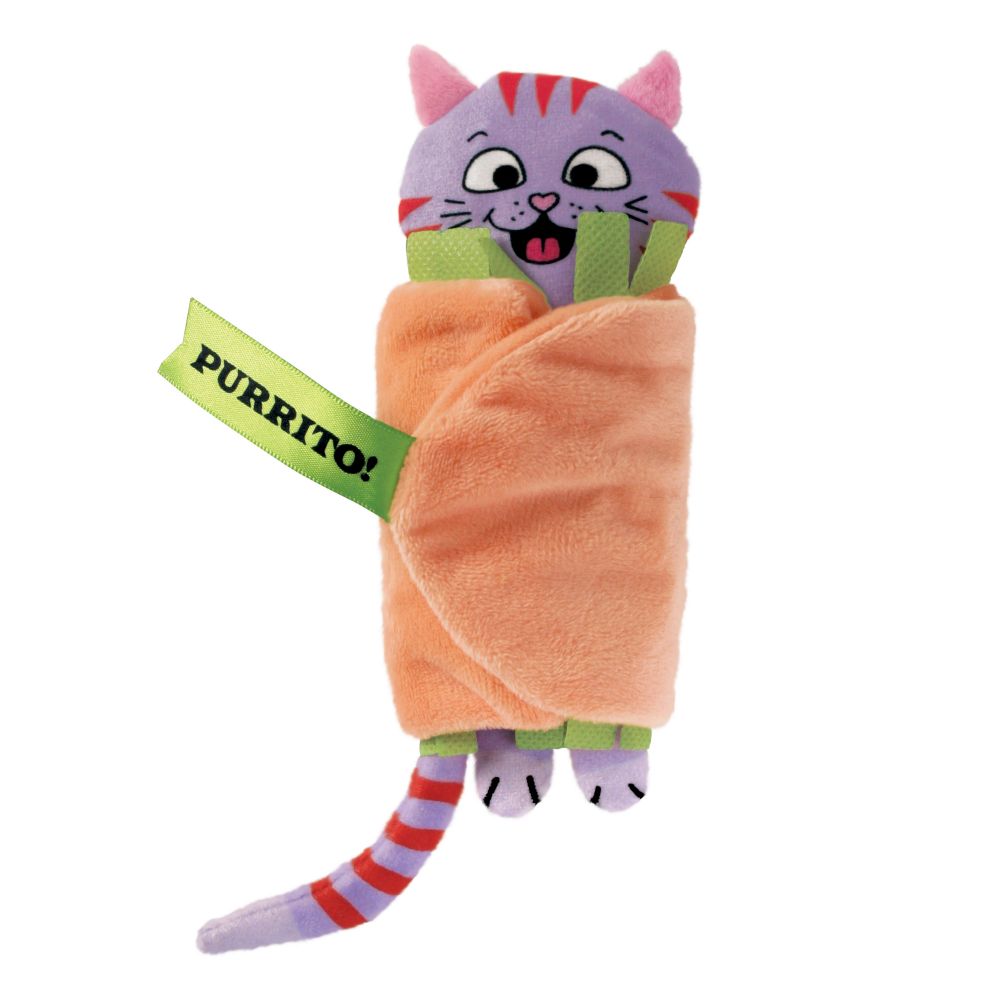 Pull-A-Partz™ Purrito cat nip toy