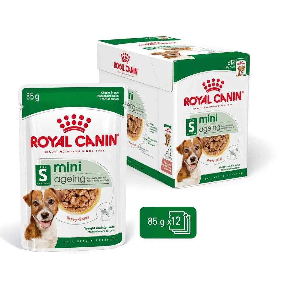 Royal Canin Mini Adult Wet Dog Food 12 x 85g pouch pack for small breed dogs
