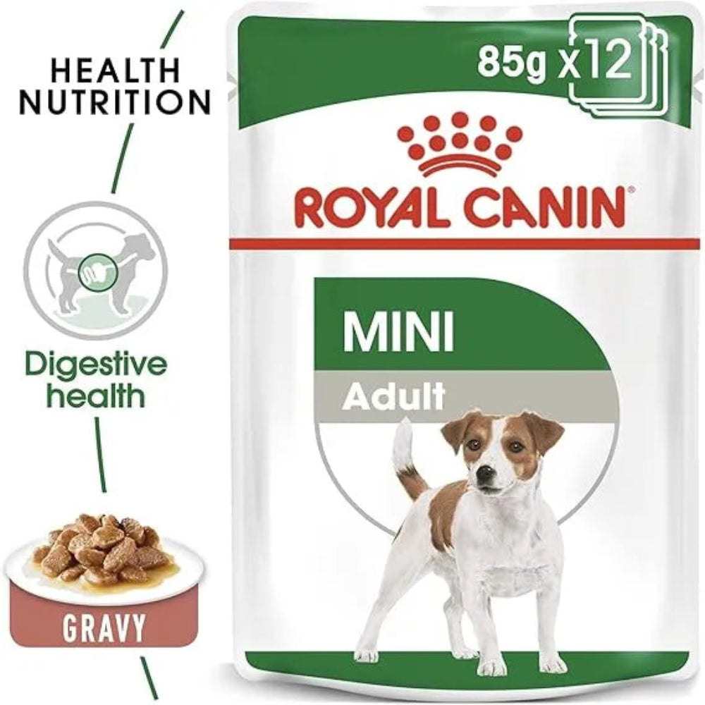 Royal Canin Mini Adult Wet Food Pouches 85g 
