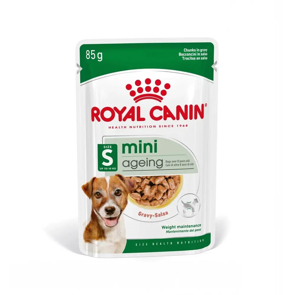 Royal Canin Mini Adult Wet Dog Food 12 x 85g pouch pack for small breed dogs