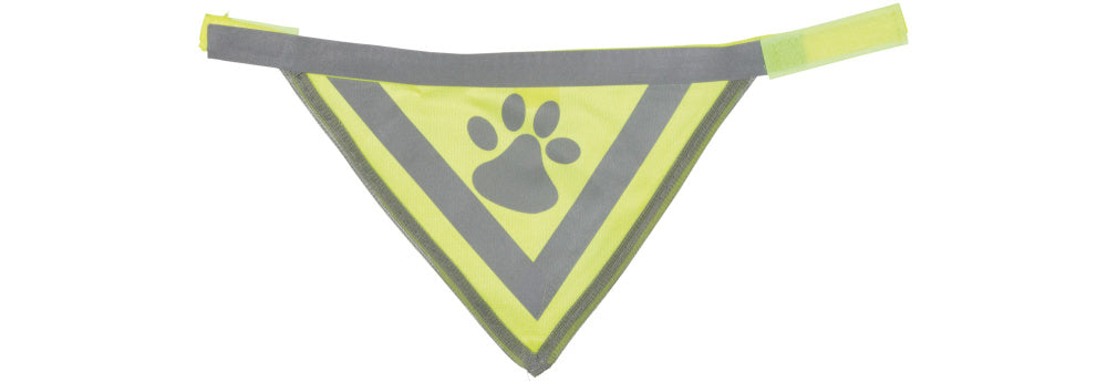 Safety Neckerchief with reflective parts for dogs