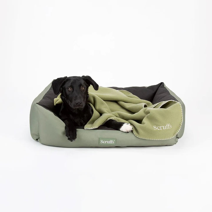 Scruffs Expedition Water Resistant Pet Bed - Khaki Green