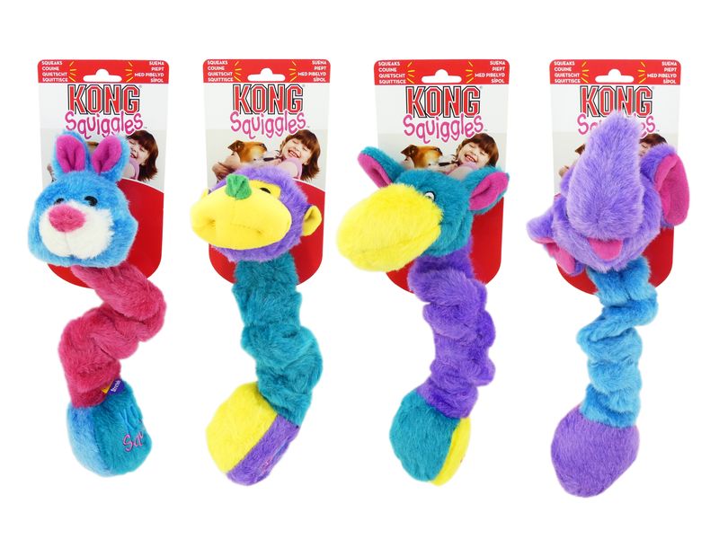 Kong Squiggles Dog Toy Medium - PetWorld