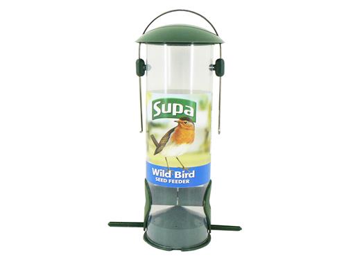 Supa 2 Port Plastic Wild Bird Seed feeder