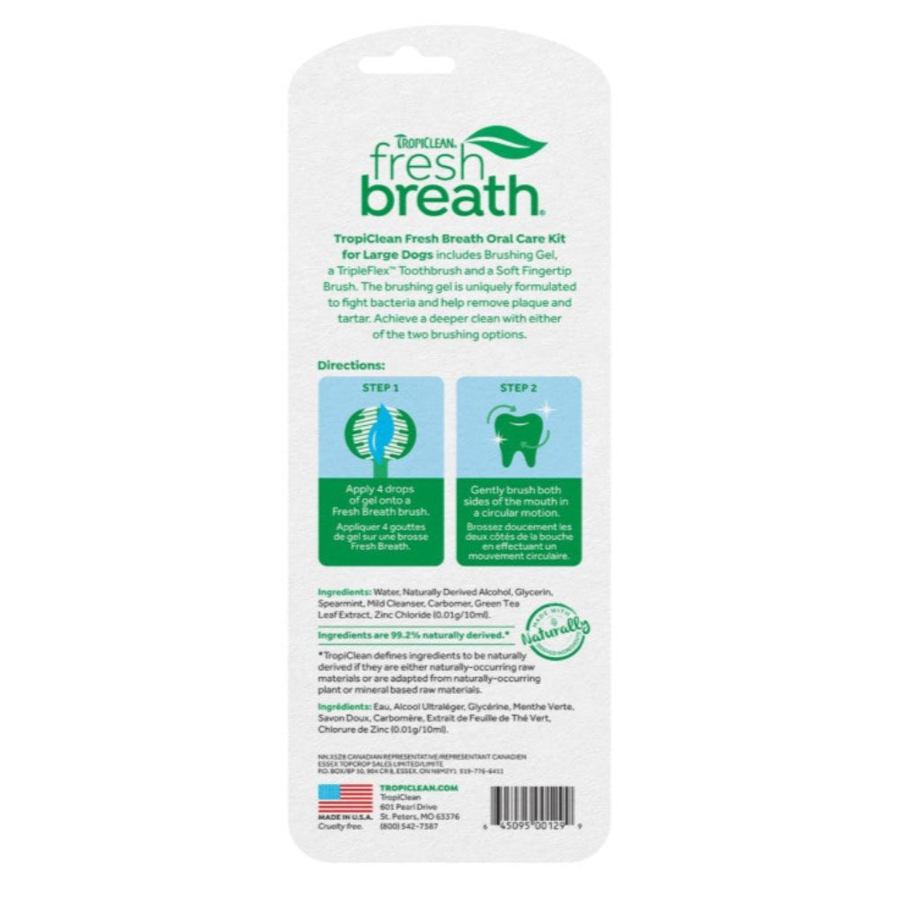 Fresh Breath Teeth Kit For Dogs 59ml