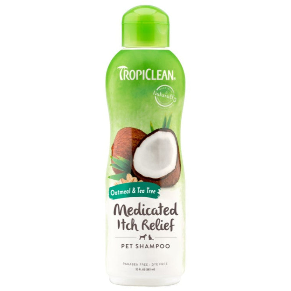 Tropiclean Oatmeal & Tree Medicated Shampoo 355ml