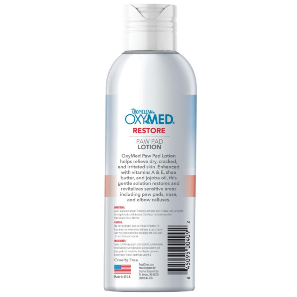 Oxymed Dog Lotion For Pads/Nose/Elbows 40z