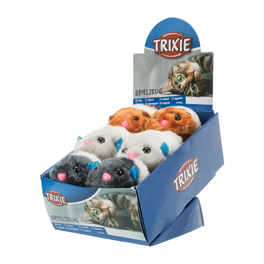 Assorted Plush Wriggle Cat Toys