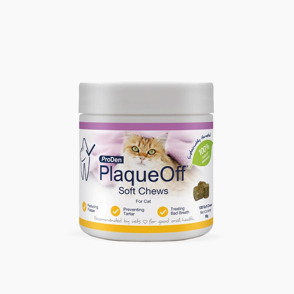 ProDen PlaqueOff Soft Chews for Cats 120 Chews