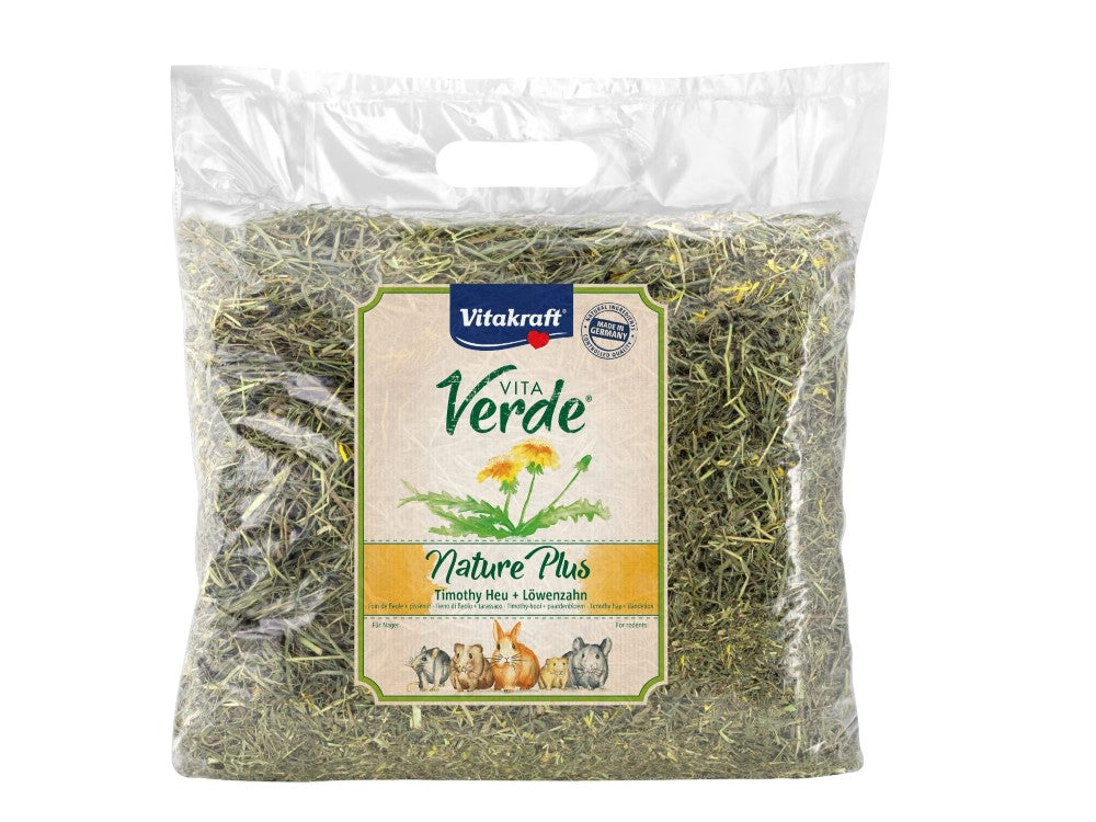 Vitakraft Verde Hay and Dandelion 500g