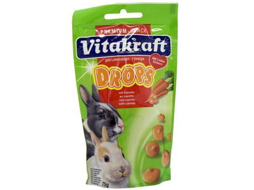 Vitakraft Small Animal Carrot Drops - PetWorld
