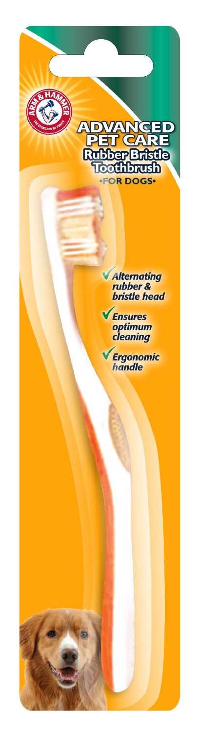 Arm & Hammer Rubber Bristle Toothbrush - PetWorld