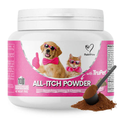 Nutripaw All-itch food topper for itchy, irritated & sensitive cats and dogs