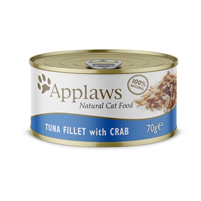 applaws tuna and crab 70g