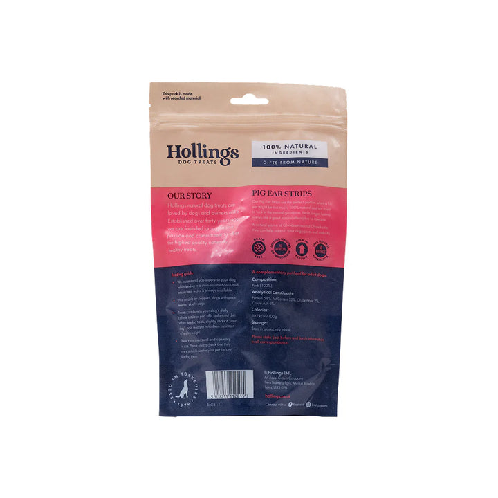 Hollings dog treats packaging 