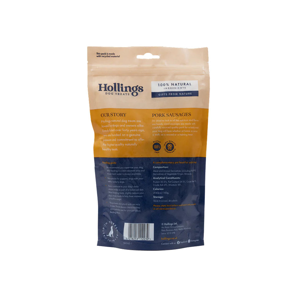 Hollings dog treat package 