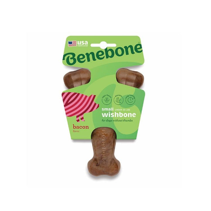 Benebone Wishbone Bacon Dog Chew
